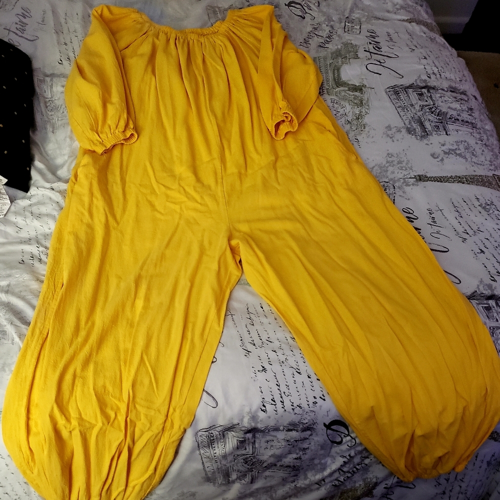 Bright Yellow Jumper